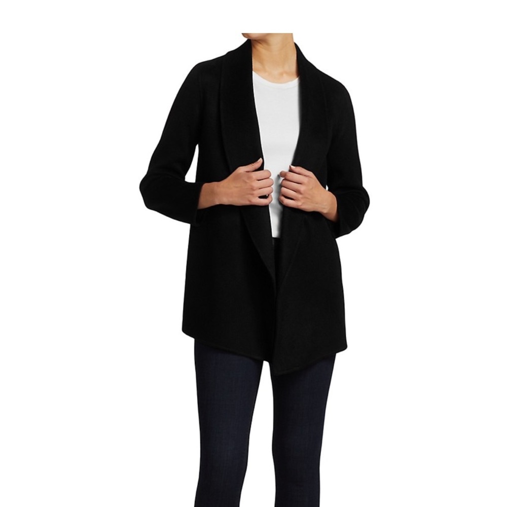 THEORY Clairence Shawl Jacket - Thyme